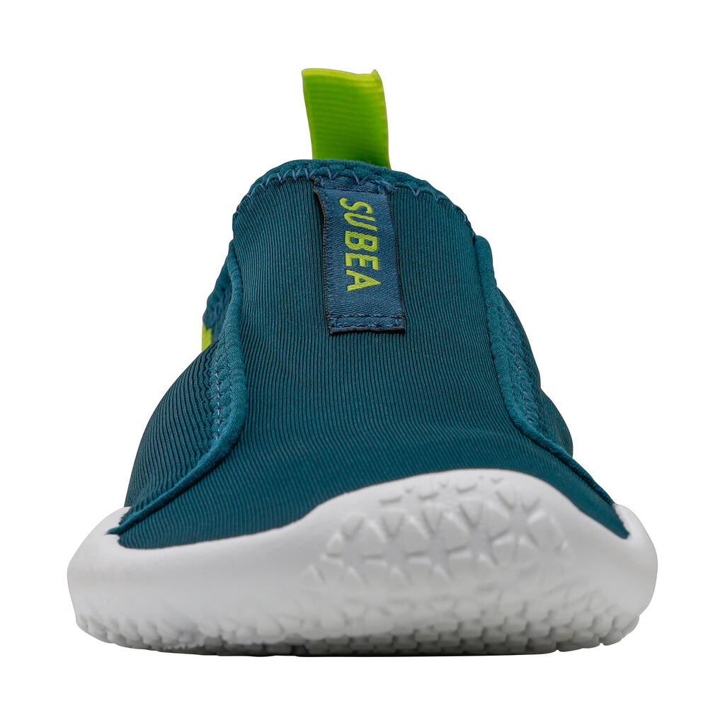 Zapatos acuáticos  de playa para Adulto Subea 120 - Azul grisáceo/Gris