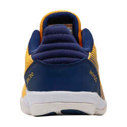 Kids' Futsal Trainers Eskudo 500 JR - Yellow/Blue