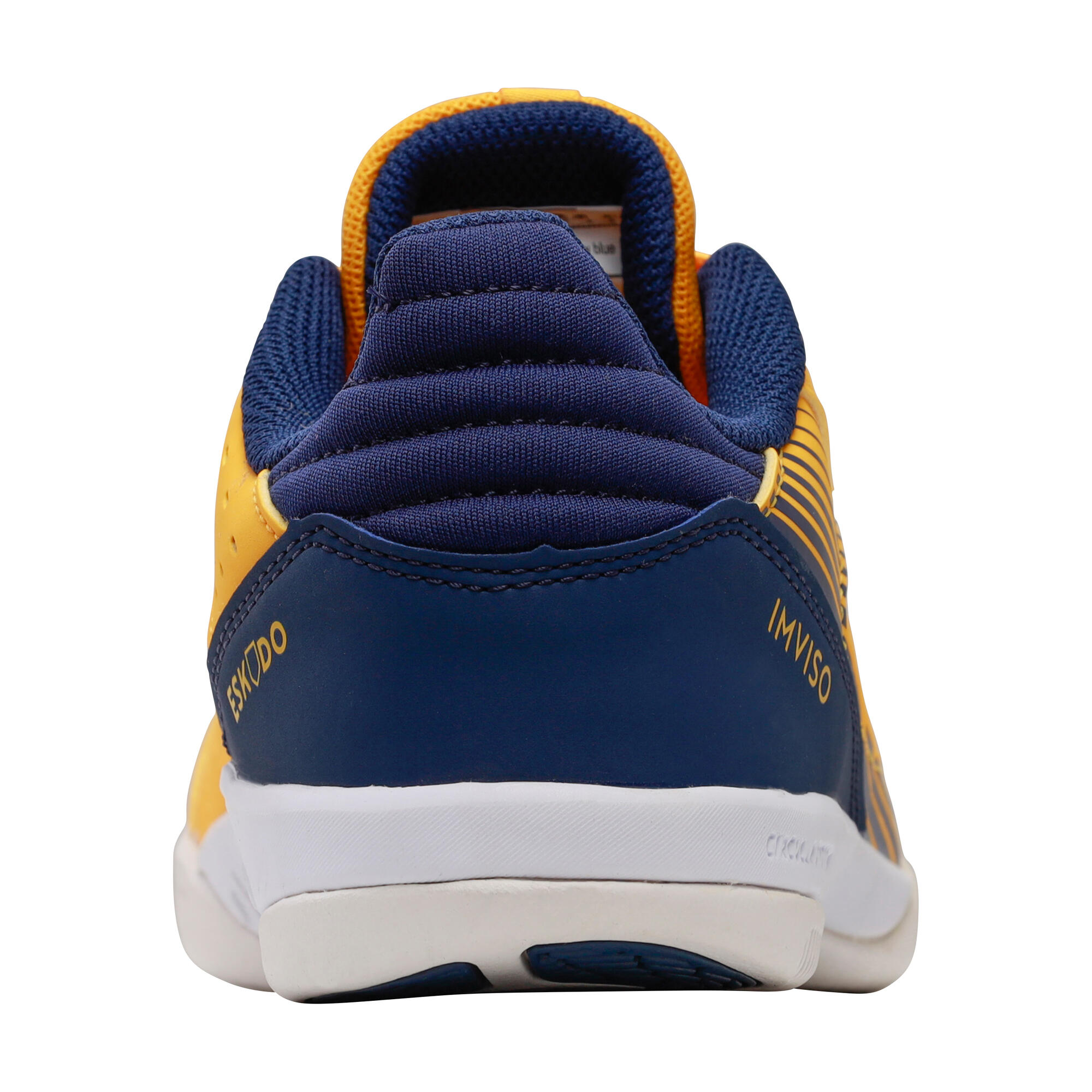 Kids' Futsal Shoes - Eskudo 500 JR Yellow - KIPSTA