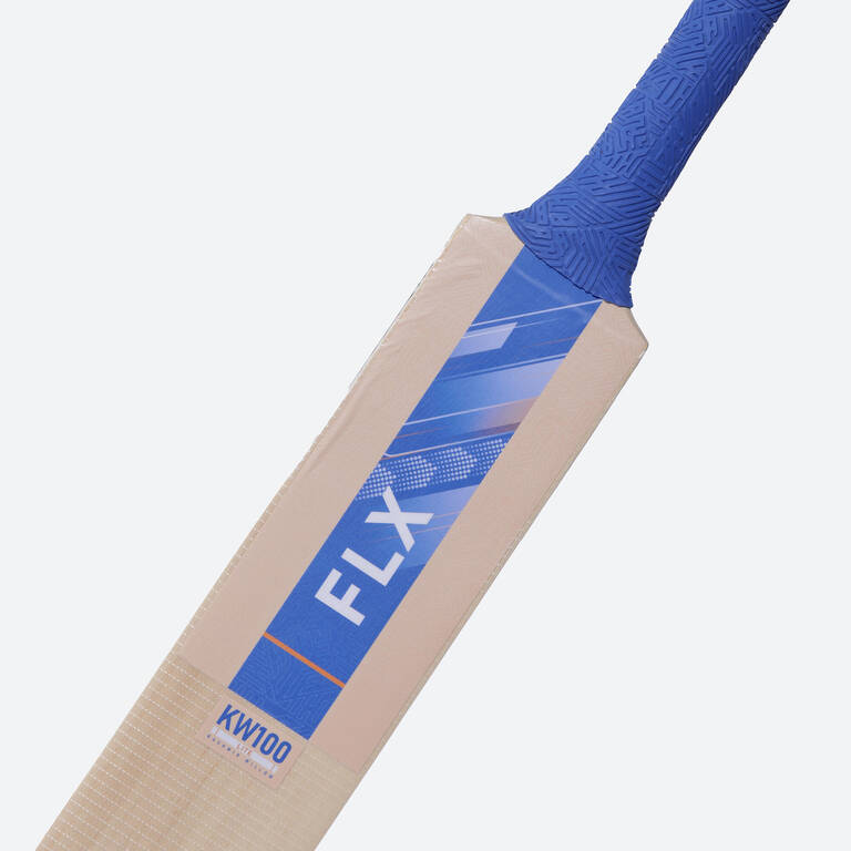 Kids Cricket Bat Kashmir Willow KW100 Blue