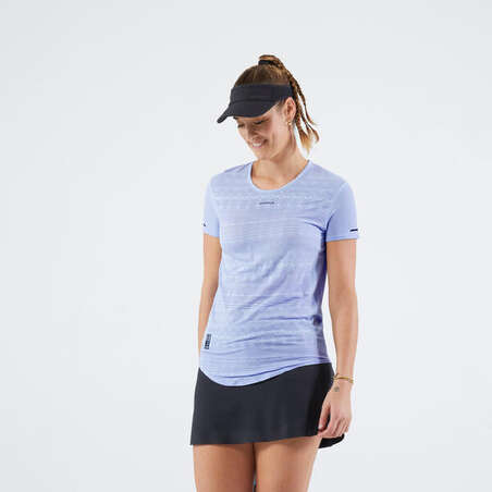 T-shirt tennis light Femme - TTS light bleu lavande