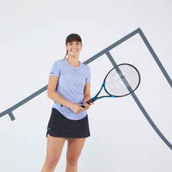 Women's Lightweight Tennis T-Shirt Ultra Light 900 - Blue Lavender