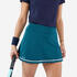 Women's Soft Tennis Skirt Dry 500 - Deep Turquoise