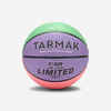 Basketbalová lopta FIBA BT500 Touch veľkosť 7 fialovo-zelená