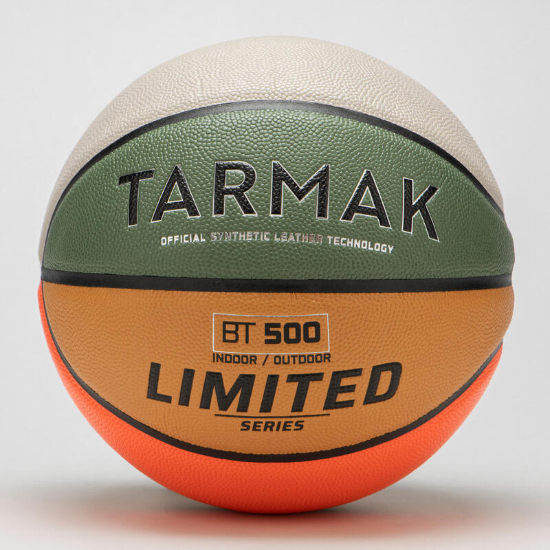 Zeleno-narandžasta lopta za košarku BT500 (veličina 7)