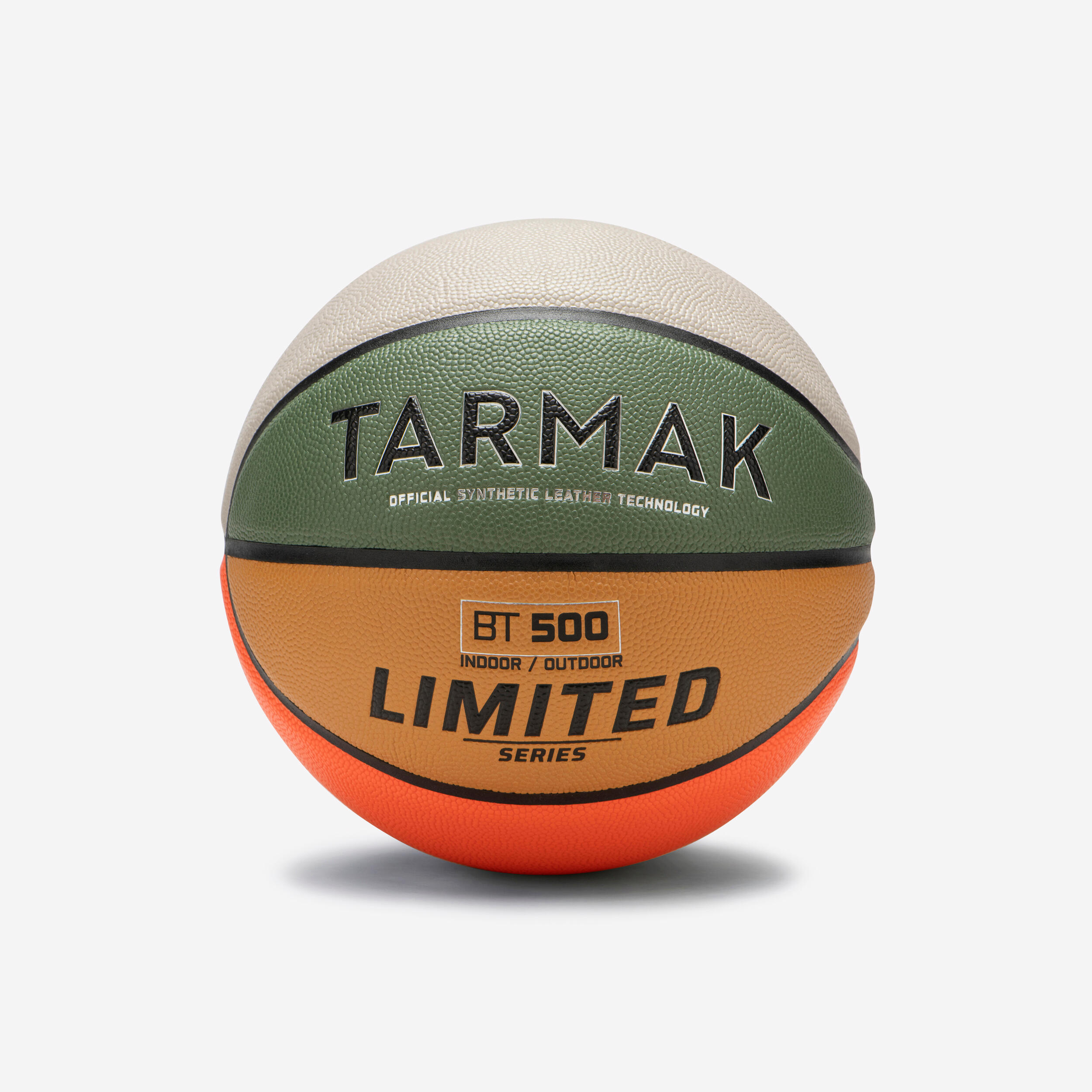 Basketball size 7 - BT500 TOUCH - Green Orange