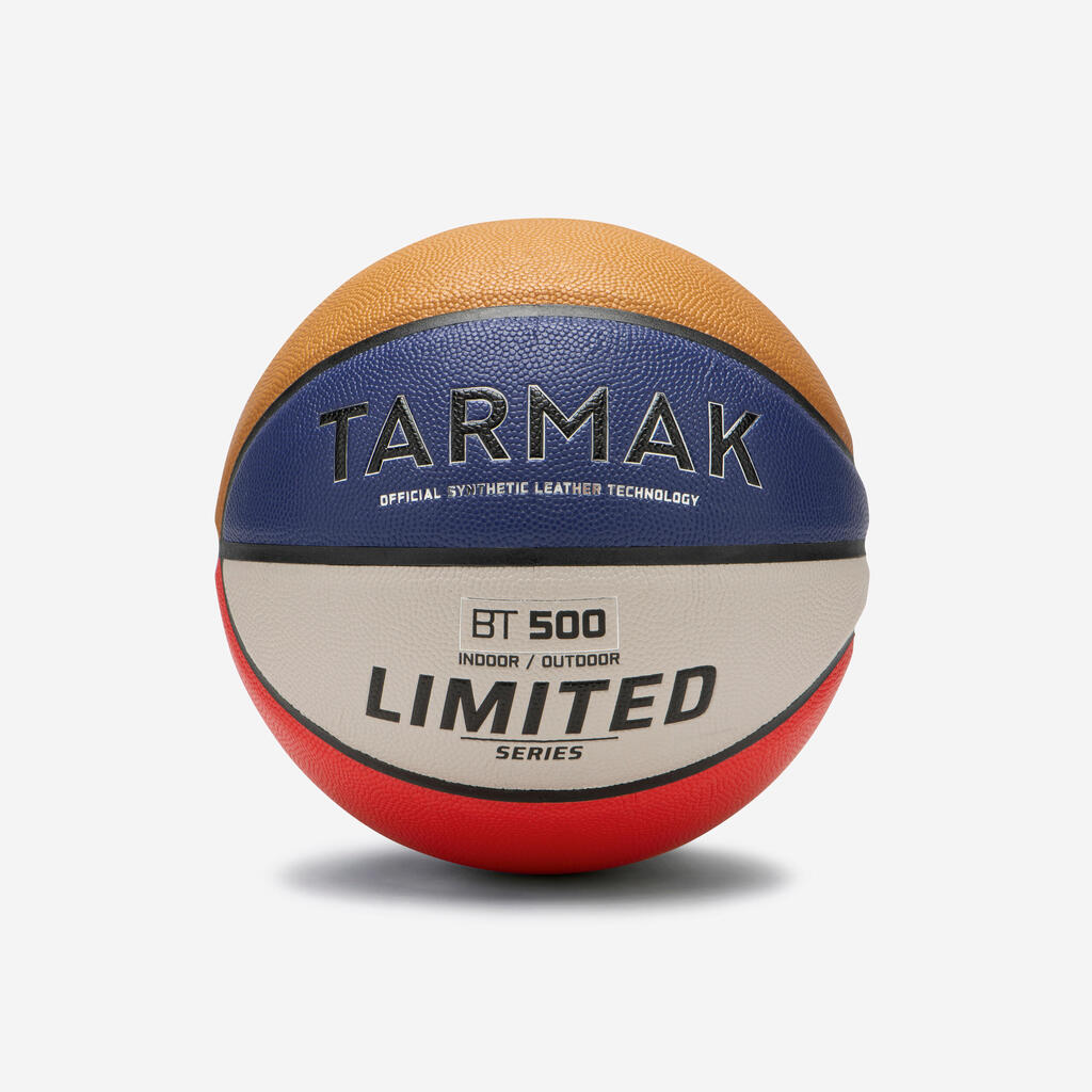 Ballon de basketball taille 7 - BT500 TOUCH gris