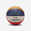 Basketbal maat 7 BT500 blauw rood