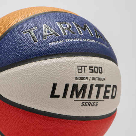 Krepšinio kamuolys „BT500 Touch“, 7 dydžio, mėlynas, raudonas