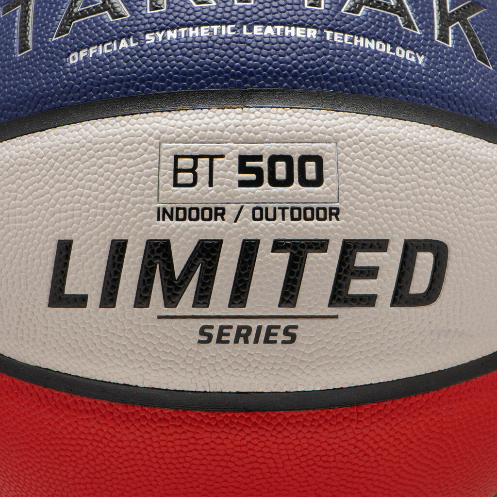 Ballon de basketball taille 7 - BT500 TOUCH gris