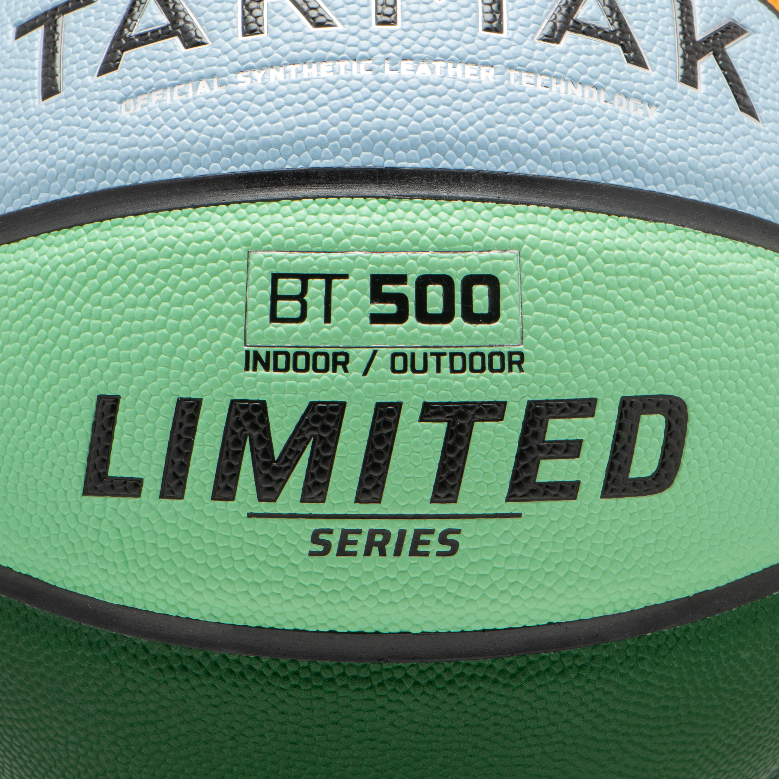Ballon de basketball multicolore taille 5 – BT 500 2/6
