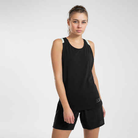 Women's Basketball Shorts SH500 - Black