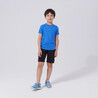 Kids' Breathable Synthetic T-Shirt 500 - Navy Blue