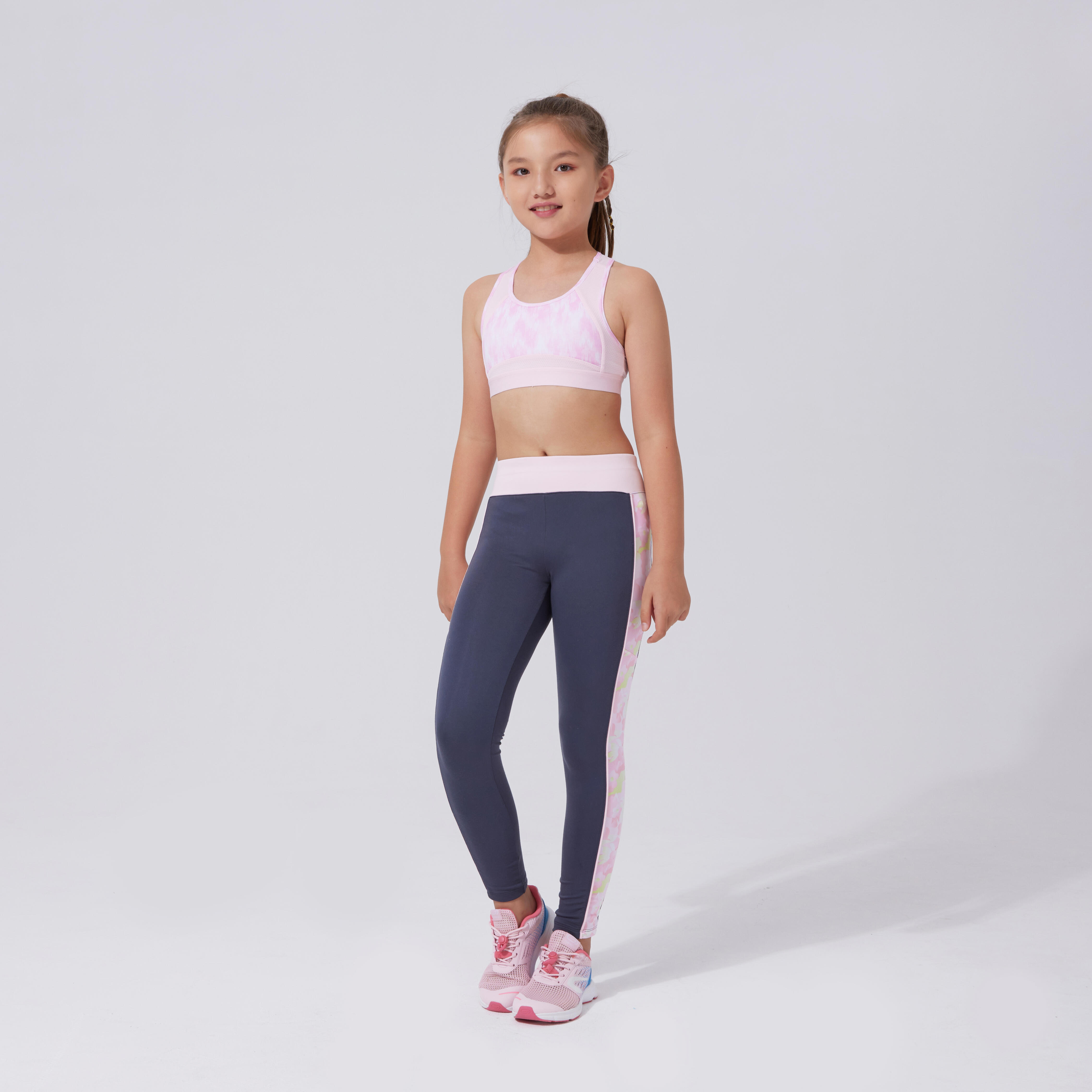 Breathable Padded Sports Bra - Pink