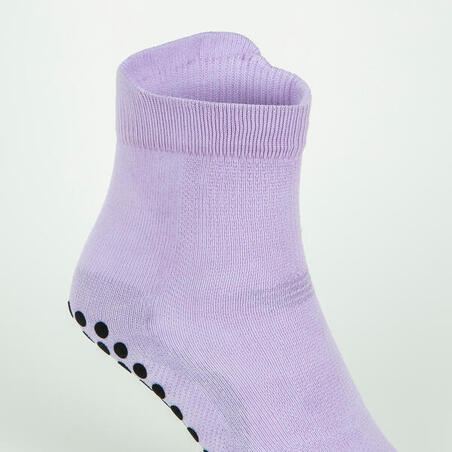 Шкарпетки для басейну антибактеріальні фіолетові/рожеві