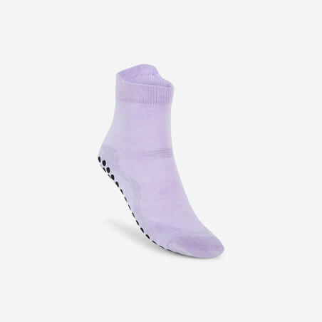 Шкарпетки для басейну антибактеріальні фіолетові/рожеві
