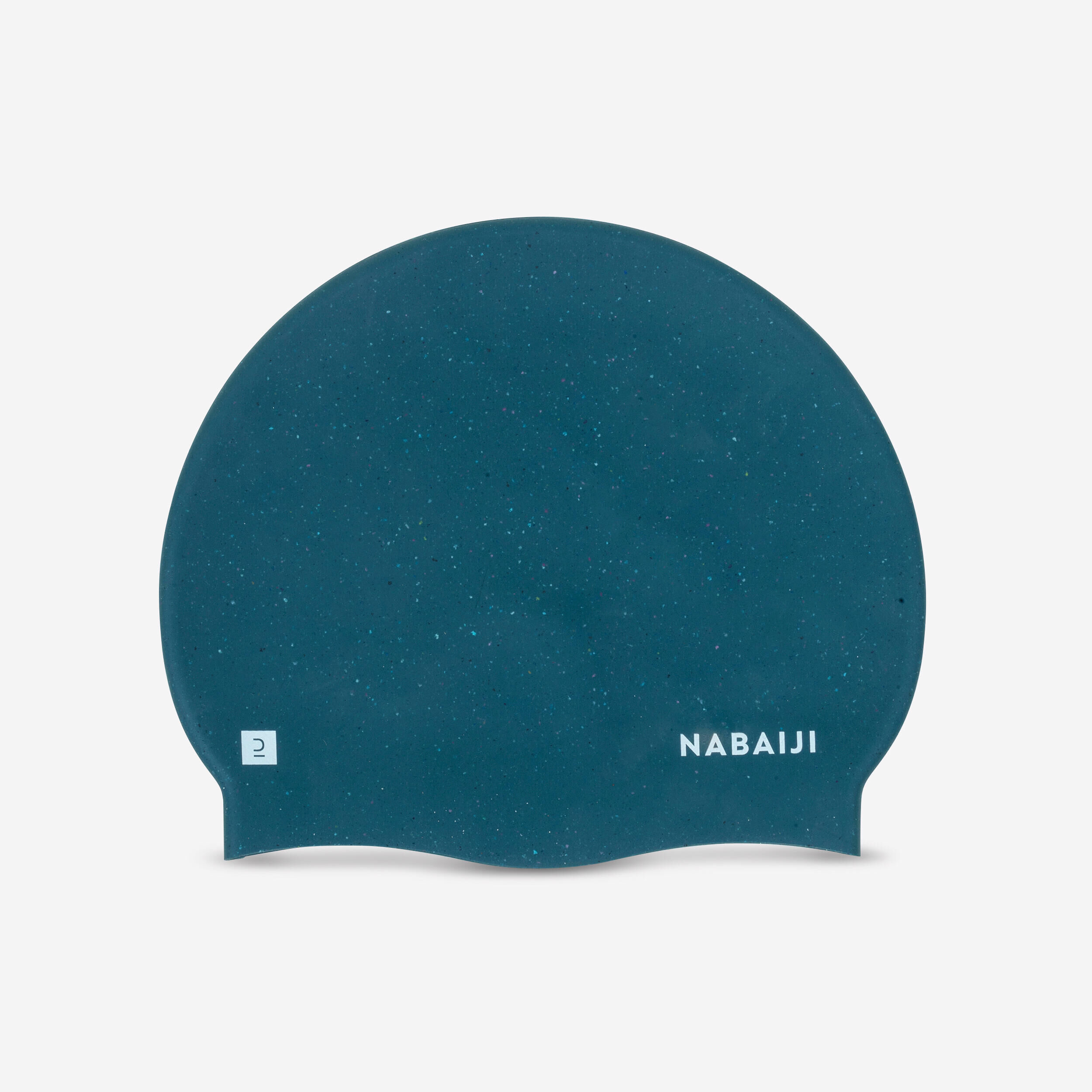 NABAIJI Reg silicone swim cap - One size - Petrol blue