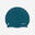 Reg silicone swim cap - One size - Petrol blue