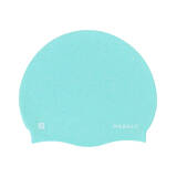 Adult Swimming Cap Silicone 56-60 Cm REC 500 Green