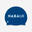 Silikon Yüzücü Bonesi - Logo Baskılı/Mavi - 500