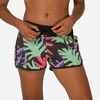 Boardshort surf femme TINI HAWAII avec ceinture élastiquée et cordon de serrage