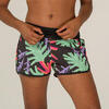 Boardshort surf femme TINI HAWAII avec ceinture élastiquée et cordon de serrage