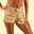 Boardshorts Damen elastischer Taillenbund mit Kordelzug Surfen - Tini Vintage