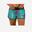 Boardshorts Damen elastischer Taillenbund mit Kordelzug Surfen - Tini blur