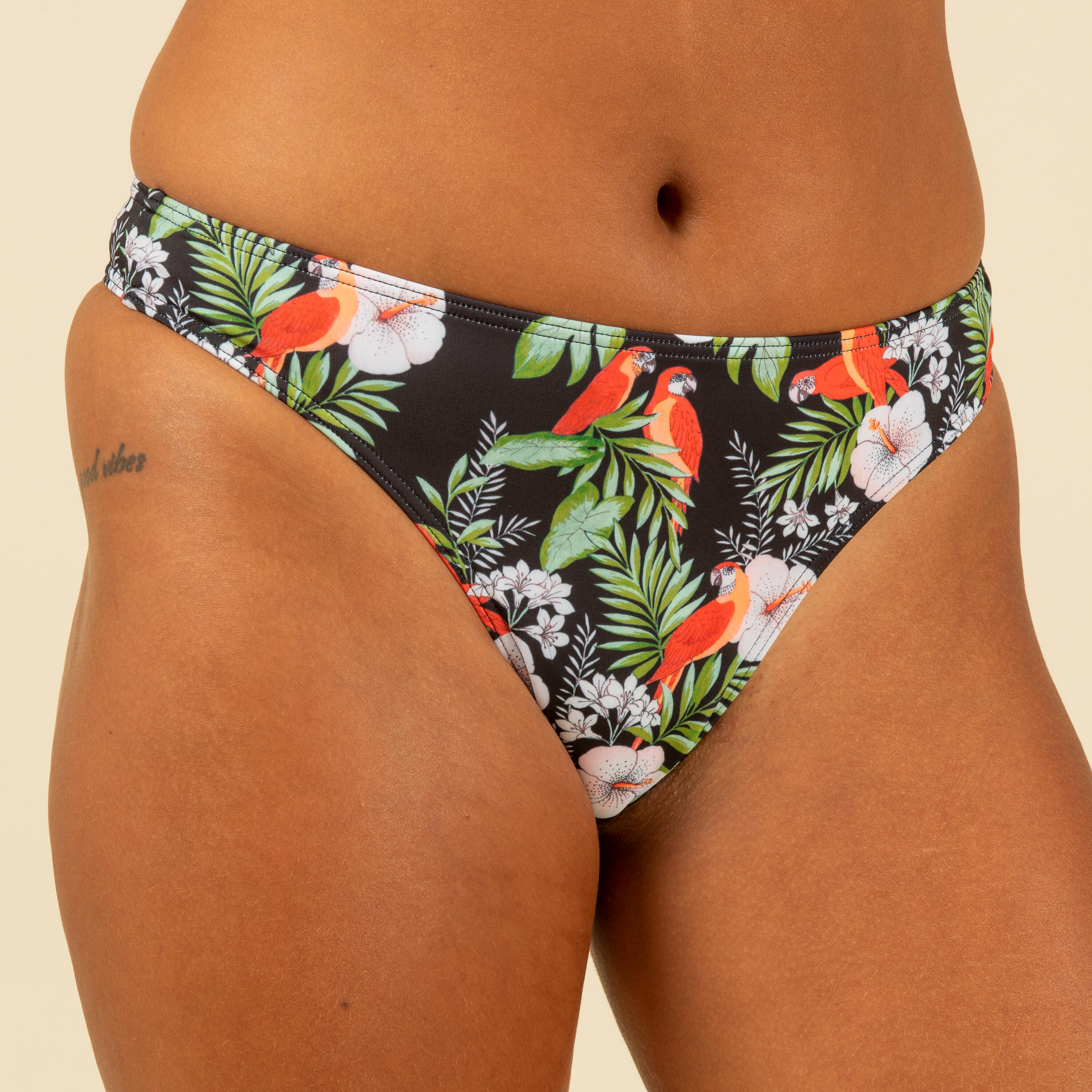 WOMEN'S SWIMSUIT BOTTOMS STRING ANGY PARROT 4/8