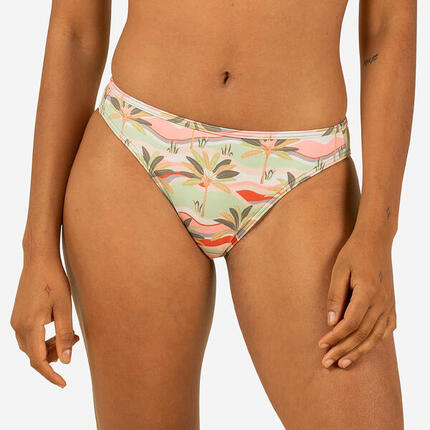 Bas de maillot de bain surf femme, Nina corail
