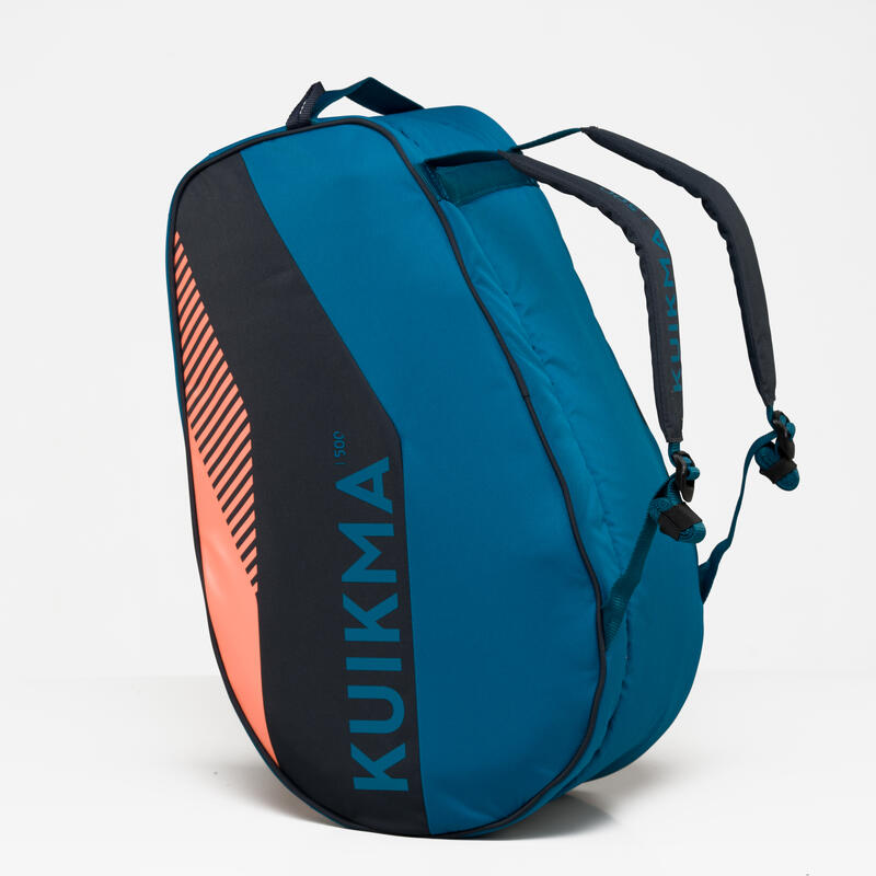 Padeltasche 20 l – Kuikma PL 500 blau/korallrot 