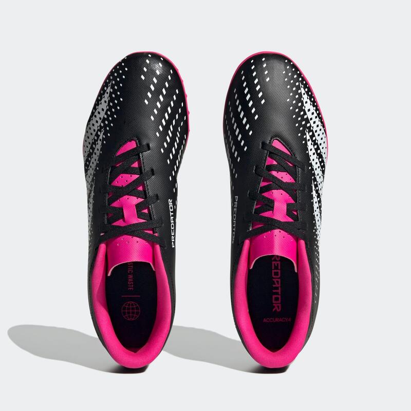 Adidas Predator Accuracy.4 TF voetbalschoenen zwart/roze