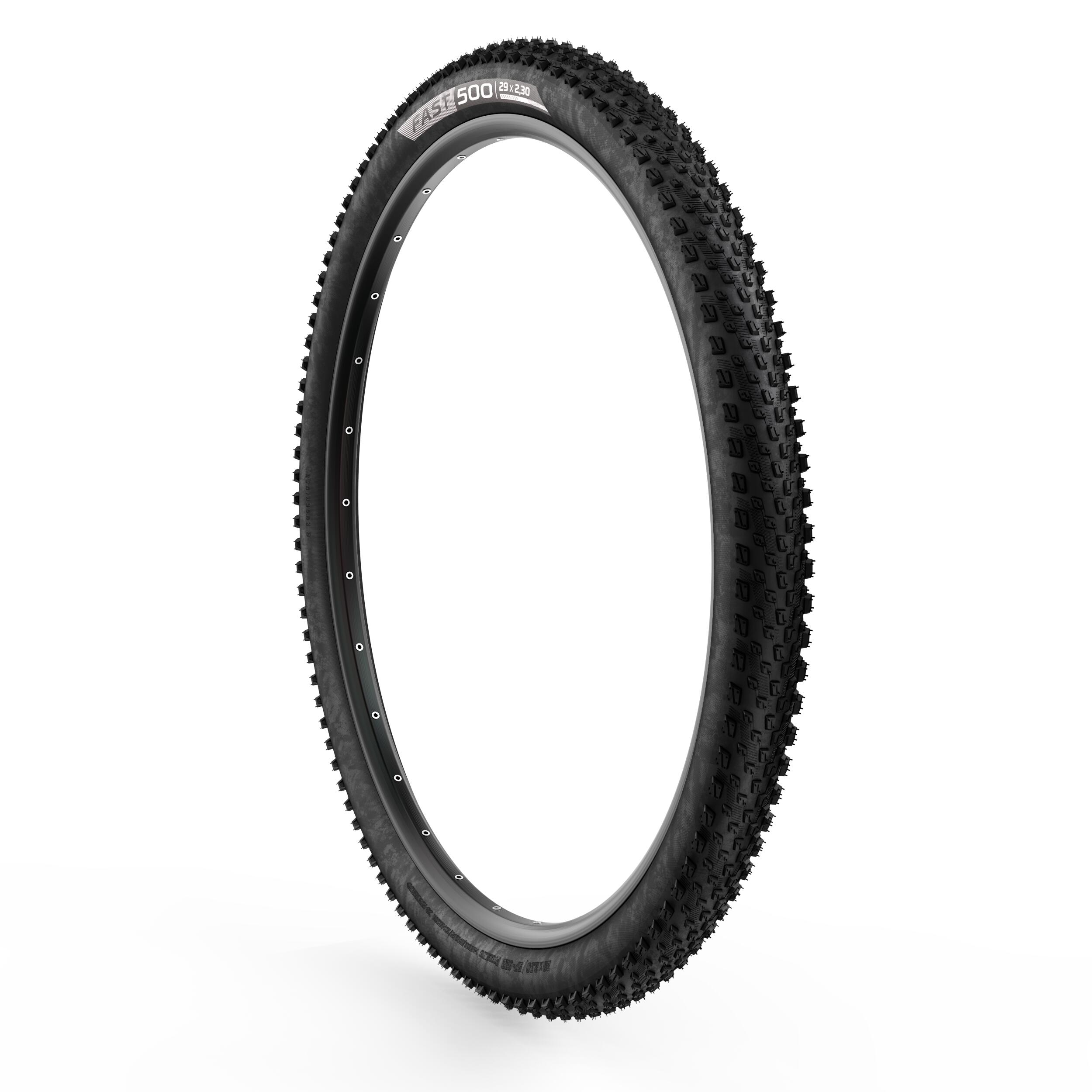 Mountain Biking Cross-Country Tire 29 x 2.30 - Fast 500 XC - ROCKRIDER