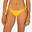 Braguita bikini Mujer surf lazos acanalada amarillo