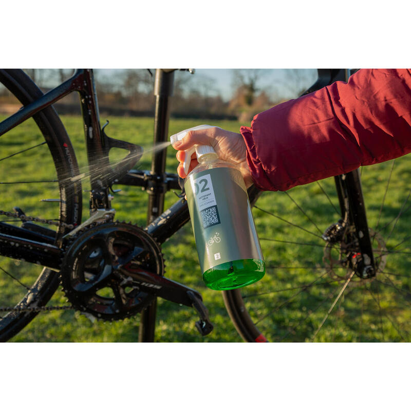 YIMAX Pulitore Catena Bici, 6 in 1 Kit Pulizia Bicicletta con 100 ml  Lubrificante Catena Bici Biodegradabile e 300 ml Detergente per Catene