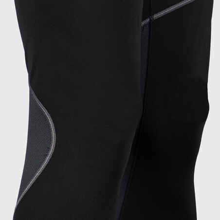 Adult Rugby Tights R500 - Black