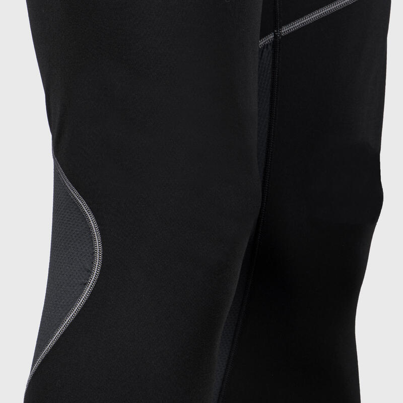 Damen/Herren Rugby Tights - R500 schwarz 