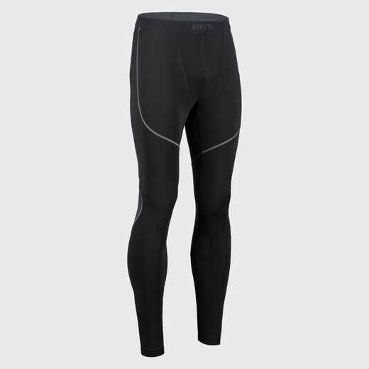 Adult Rugby Tights R500 - Black