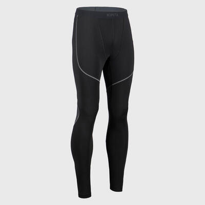 Pantaloni termici rugby adulto R 500 neri