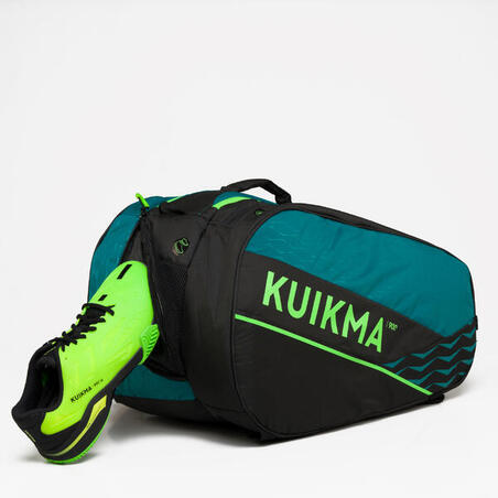 Zelena izolovana torba za reket za padel KUIKMA PL 900 (35 L)