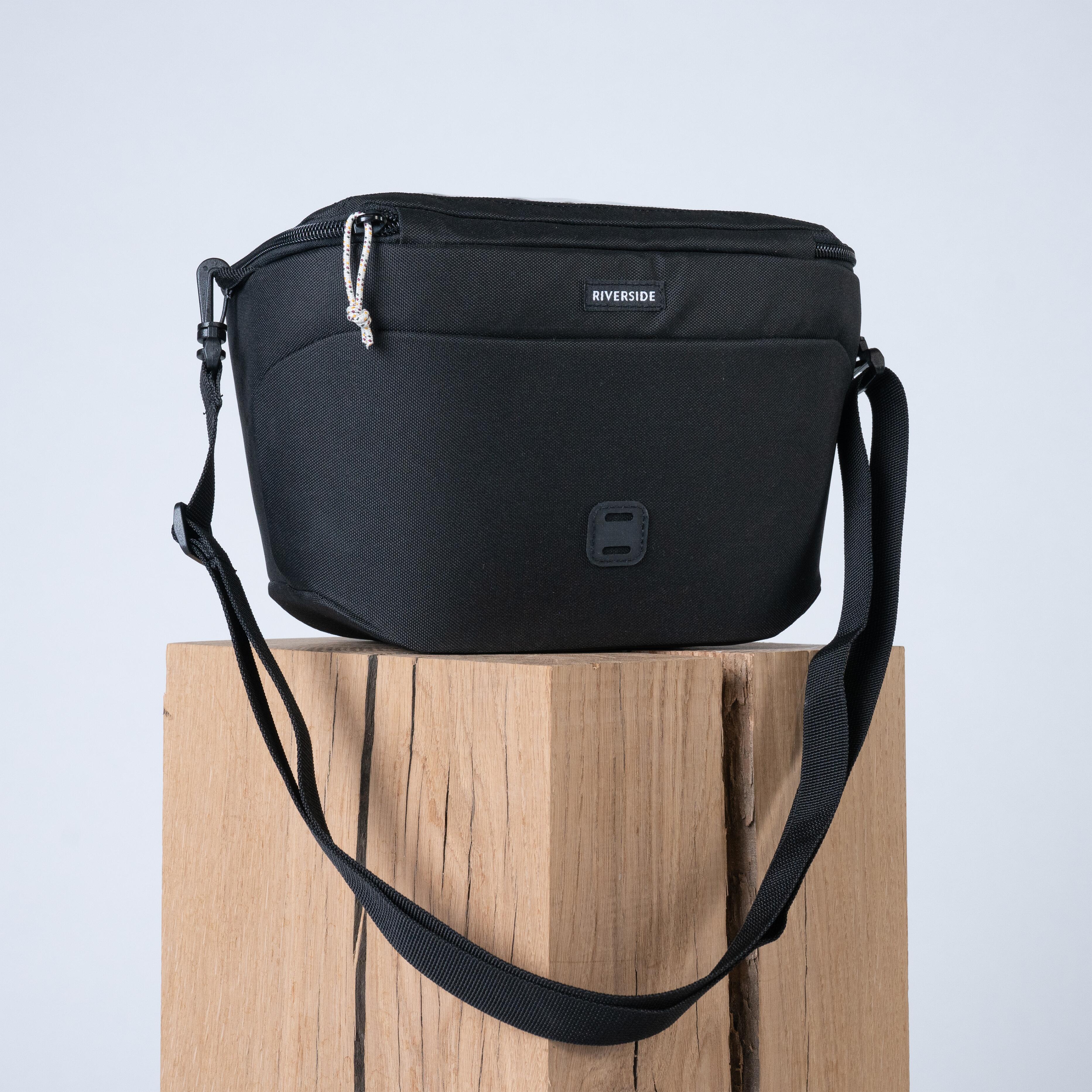 Fahrradtasche Lenkertasche ACTV 100 6 Liter Klickfix-Befestigung - Decathlon