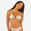 WOMEN'S SLIDING TRIANGLE SWIMSUIT TOP WITH PADDED CUPS PALMERAI