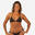 Bikini-Oberteil Damen Triangel verschiebbar mit Formschalen - Simy schwarz