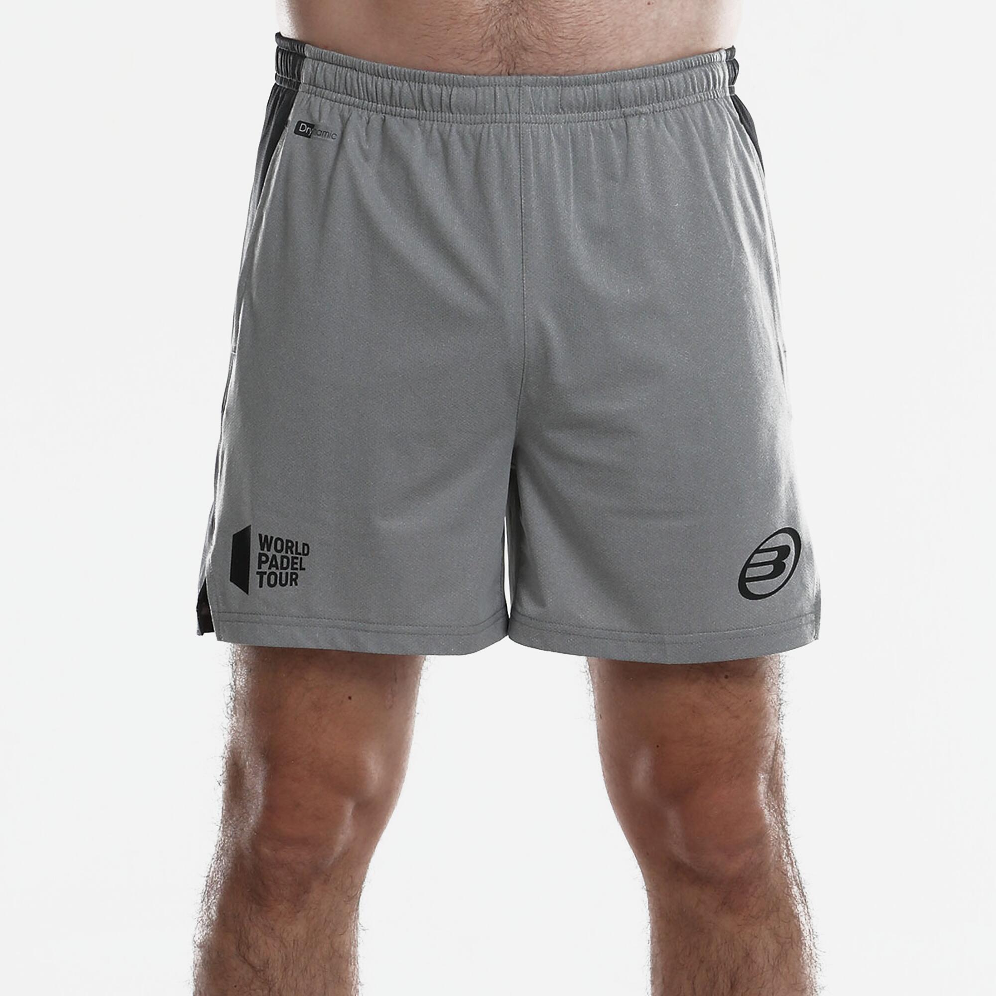 BULLPADEL Men's Padel Shorts Llano - Grey