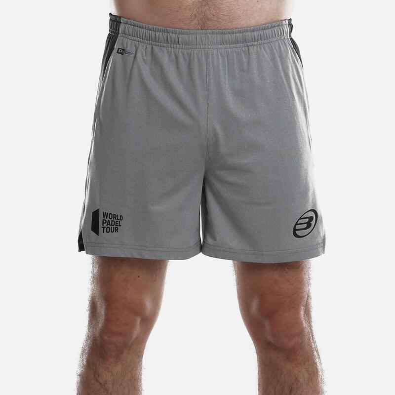 Pantalón corto de pádel Hombre Bullpadel Llano gris