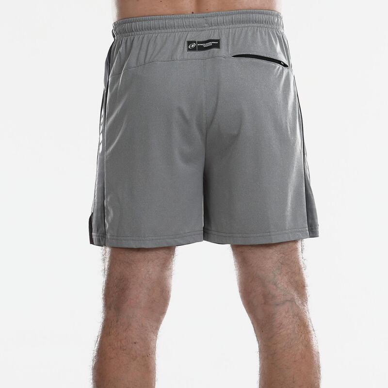 Pantalón corto de pádel Hombre Bullpadel Llano gris