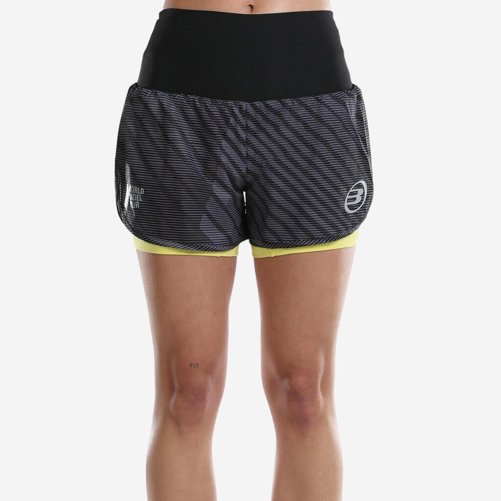 Damen Padelshorts - Bullpadel Lonja schwarz 