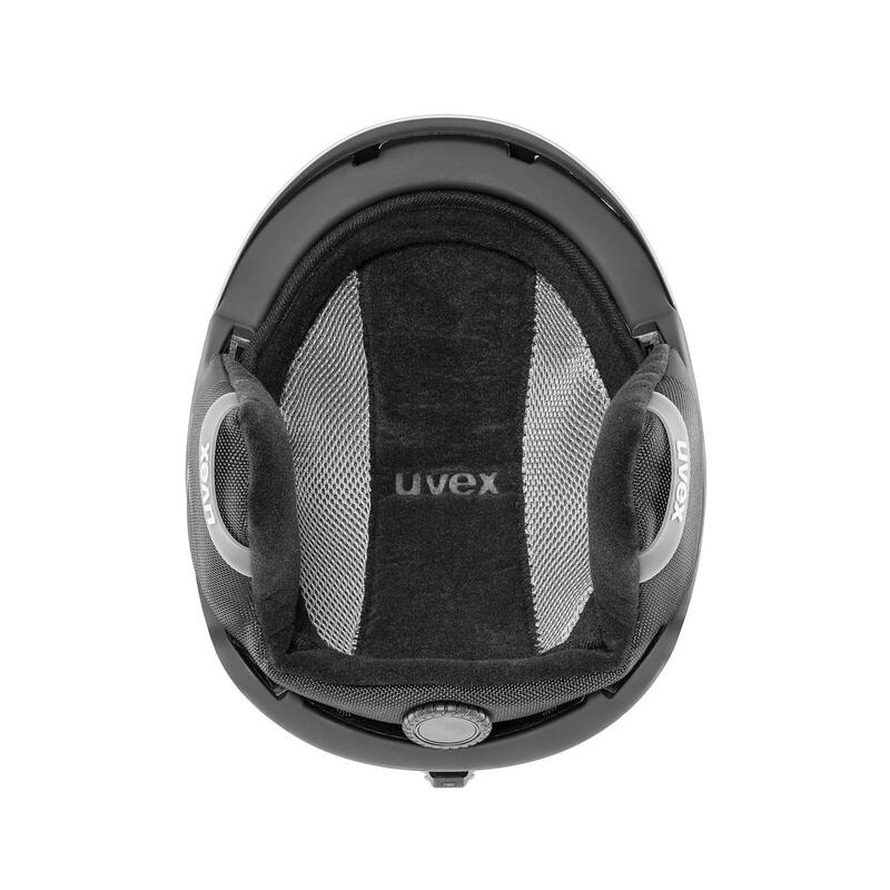 CASQUE SKI DE PISTE ADULTE - ULTRA MIPS UVEX RHINO NOIR