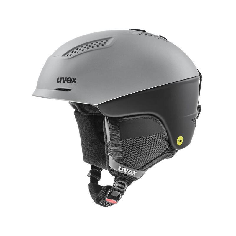 CASQUE SKI DE PISTE ADULTE - ULTRA MIPS UVEX RHINO NOIR