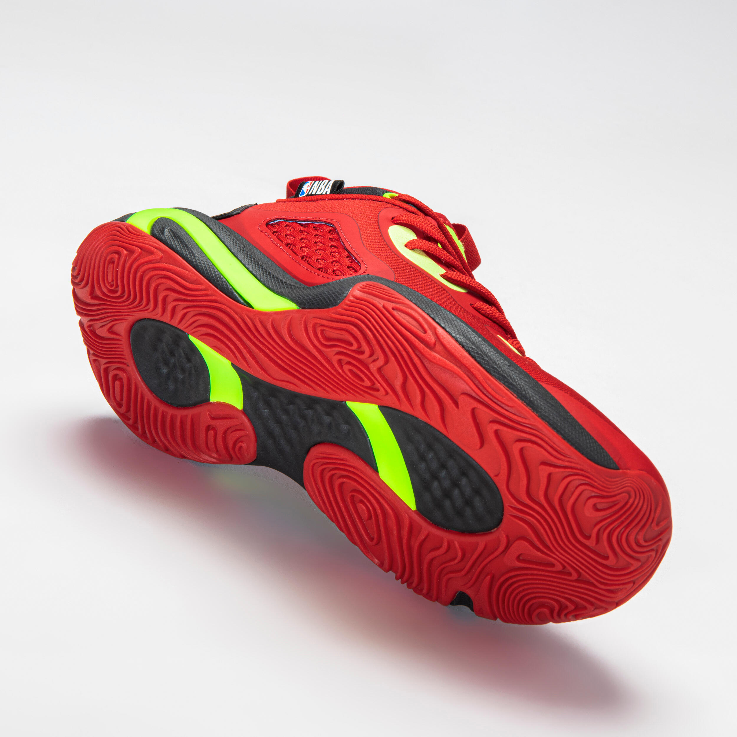 Girls/Boys' Basketball Shoes SE900 Mini Me NBA - Red/Atlanta Hawks 3/16